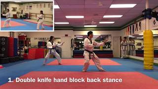 Jmap Academy Taegeuk 4 Green Belt Form - Poomsae Taegeuk Sa Jang