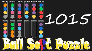 Ball Sort Puzzle Level 1015