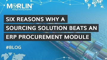 Can an ERP system meet your Sourcing and Procurement needs? | Best Sourcing and Procurement Solution