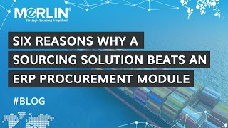 Can an ERP system meet your Sourcing and Procurement needs? | Best Sourcing and Procurement Solution