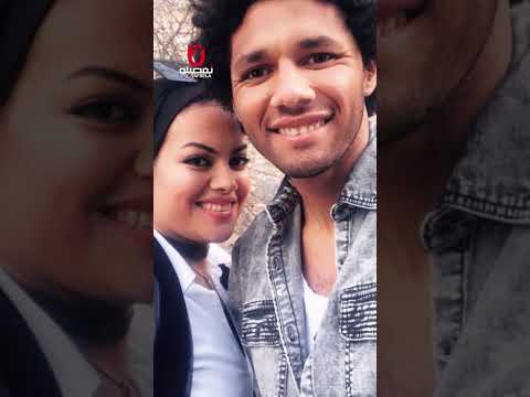 من المدرجات للزفاف قصة زواج محمد النني والبلوجر المغربية حنان