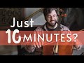 Only Have 10 Minutes Today? TRY THIS! | Beginner Cello Warmup/Practice Session