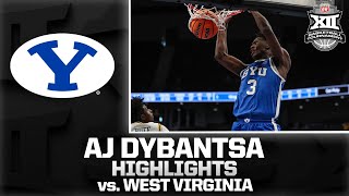 AJ Dybantsa Highlights | 2026 Phillips 66 Big 12 Men’s Basketball Tournament