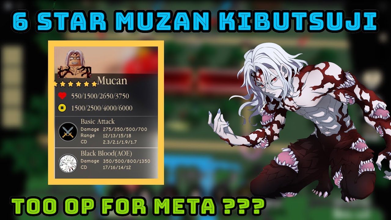 Muzan, Ultimate Tower Defense Simulator Roblox Wiki