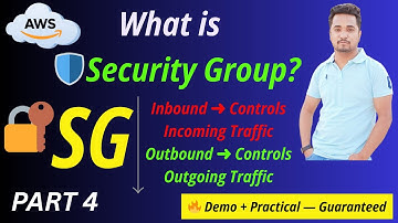 💥 AWS EC2 Security Group Full Hands-On | Inbound vs Outbound Explained | Traffic Control Like a Pro