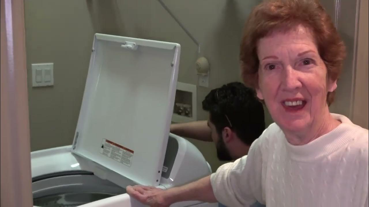 WE GAVE AWAY A NEW WASHER AND DRYER YouTube