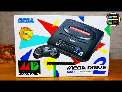 видео: Sega Mega Drive 2 PAL РАСПАКОВКА ОБЗОР ТЕСТ консоль 1993 года