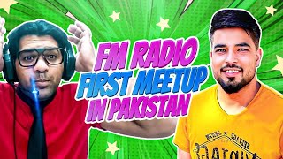 FM RADIO FIRST MEETUP IN PAKISTAN  REACTION BY BABA