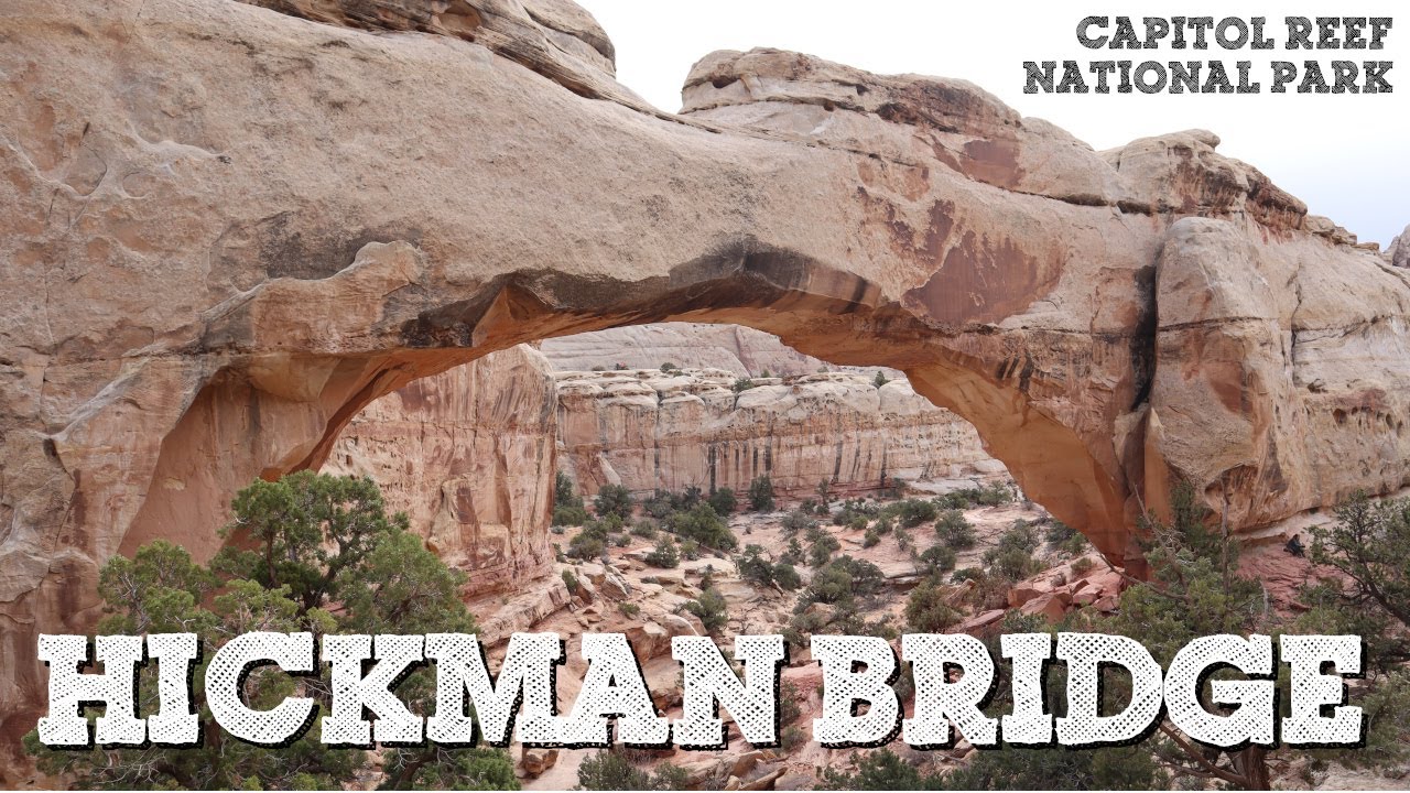 Hickman Bridge Trail at Capitol Reef National Park
