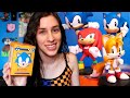 Sonic 29th Anniversary Unboxing! Sonic Boom8 Figures Sonic, Tails &amp; Knuckles Review | JustJesss