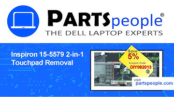 Dell Inspiron 15-5579 2-in-1 (P58F001) Touchpad How-To Video Tutorial