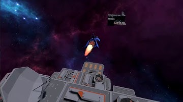 First start of the hoverbike engine. VR. Godot 4