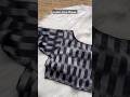 Cotton Print Blouse Boat Neck 🧣| hook front open | heavy stitching #reels #shorts #vlogs #stitching