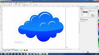 CorelDRAW Example: Cloud CorelDRAW Example: Cloud