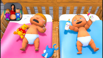 New Twin Baby Mother Simulator  - Gameplay Walkthrough #2