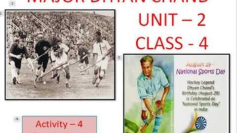 AP DSC/TET Activity 4 Major Dhyan Chand Unit 2 Class 4 Fill in the blanks Singular plural