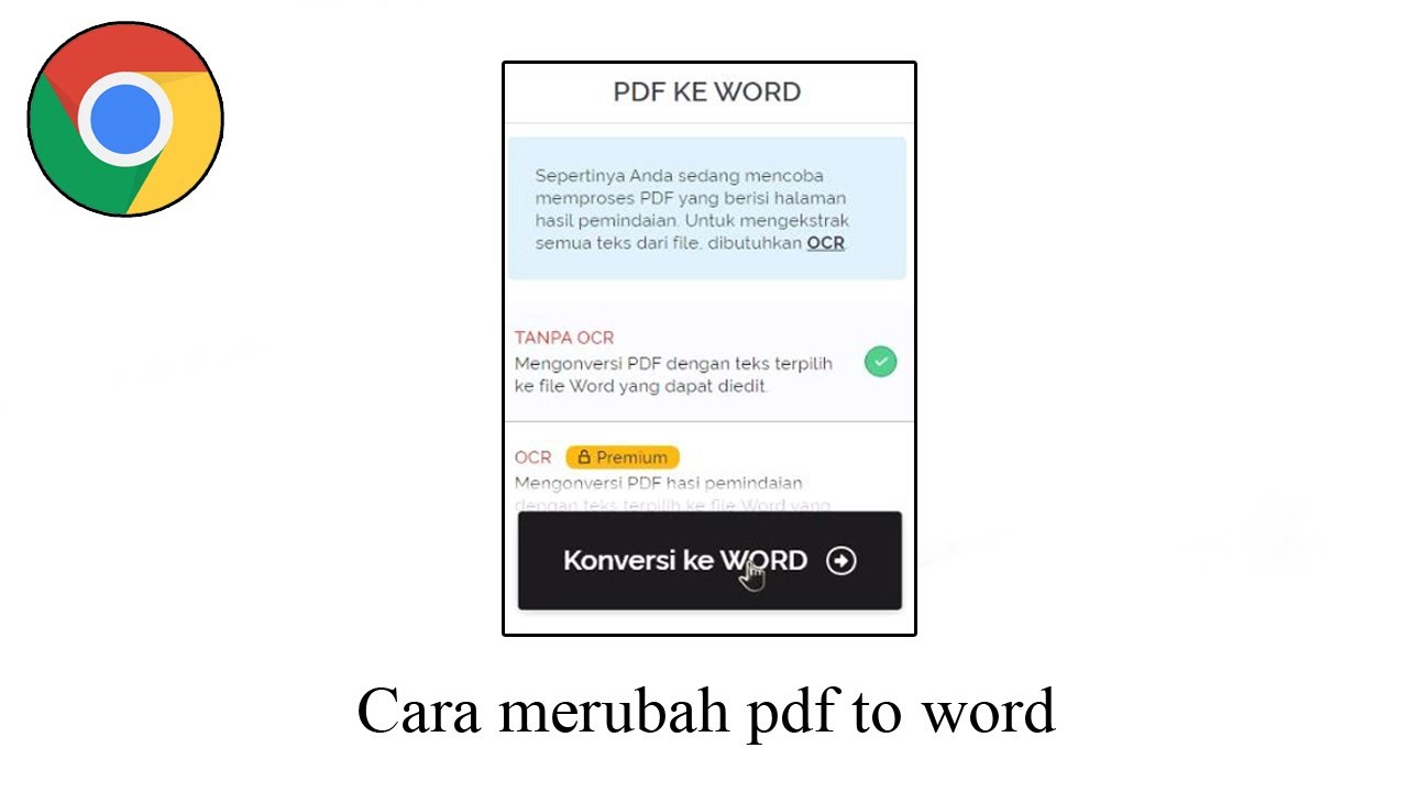 Cara Merubah Pdf Ke Word Di Laptop Tanpa Ribet YouTube Cara merubah pdf ke word di laptop tanpa ribet youtube