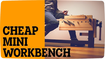 Cheap, small, and sturdy mini roman workbench. Inspired by Chris Schwarz from @popularwoodworking