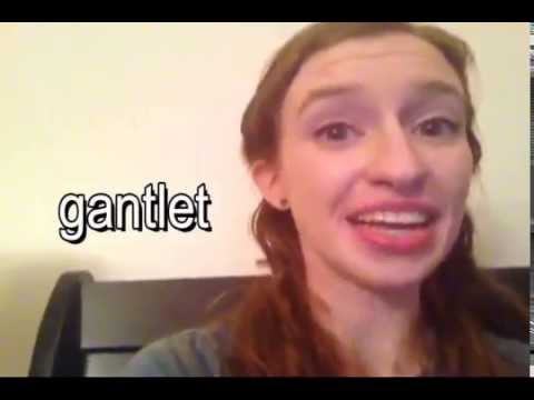 Gauntlet vs. Gantlet - Grammar & Other Life Rules #6