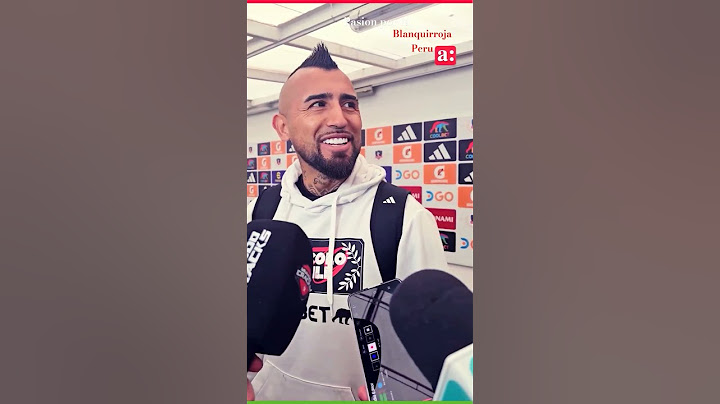 Arturo vidal se refiere a la Ricardo Gareca y A la Seleccion Peruana #copaamérica2024 #futbol #peru