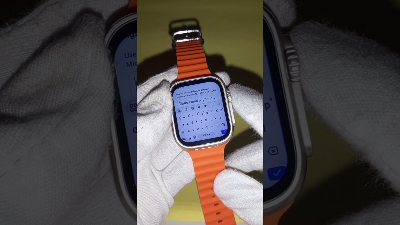 Microsoft Teams in Smartwatch shortvideo