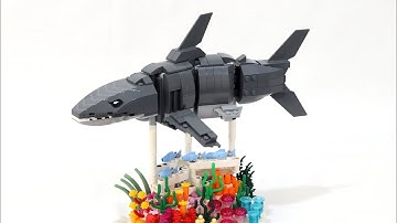 Swimming Shark - Brick Built LEGO Forma Skin
