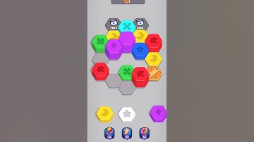Hexa Sort #game #gammer #gamming #fun #viral #kids #shorts #kidsgames