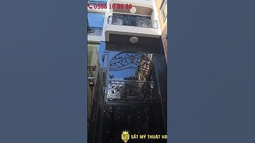Cổng Và Lan Can Sắt Mỹ Thuật HD