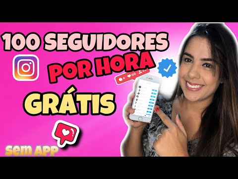 COMO GANHAR 100 SEGUIDORES NO INSTAGRAM POR HORA (método que funciona)