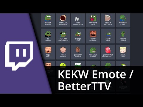 KEKW Emote Twitch / So benutzt du Better Twitch TV ✅ Tutorial [Deutsch/HD]