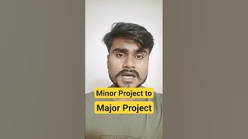 Minor Project to Major Project for CSE Students | #cseprojects #shorts #viralshorts