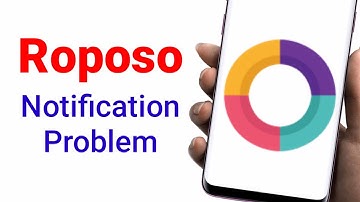 Roposo|| roposo notification settings problem karo||roposo app notifications not working kaise karo