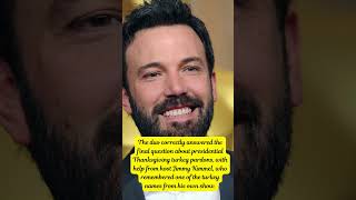 Ben Affleck Wins $1 MILLION on TV!