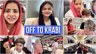 PATTAYA TO KRABI ✈️ 🤩 | Mashura | Basheer Bashi | Suhana