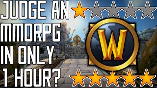 Can you Judge an MMO in just 1 hour? [MMOPINION]