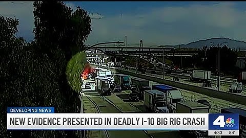 New video shows fiery explosion from 10 Freeway crash in Ontario