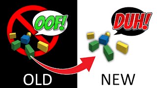 Roblox Death Sound - OLD (OOF) vs NEW (2022)