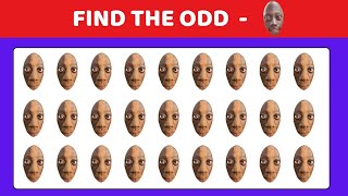 Find the odd emoji | 30 Easy, Medium, Hard Levels