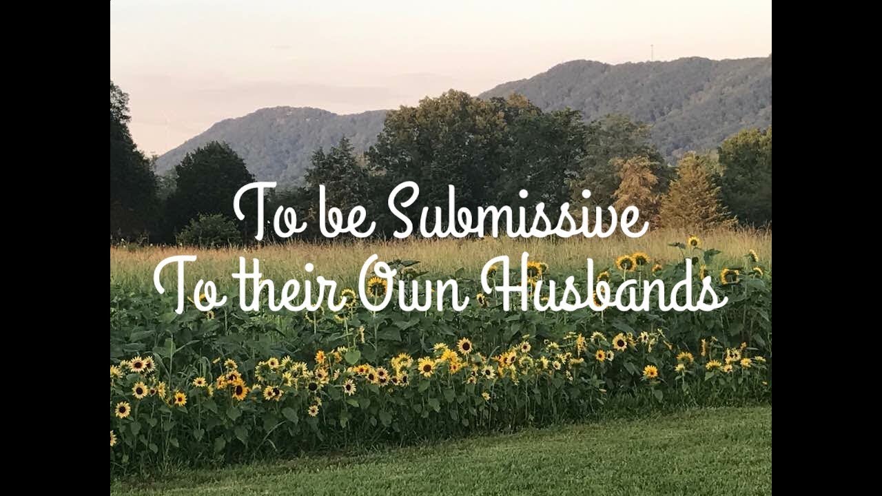 Titus 2 Woman Series|Submission