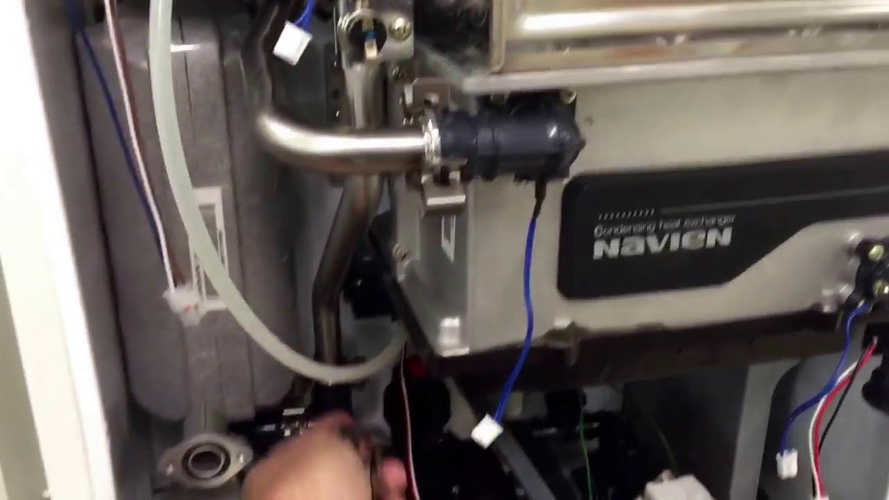 How To Disassemble A Navian Tankless Very Easy Youtube