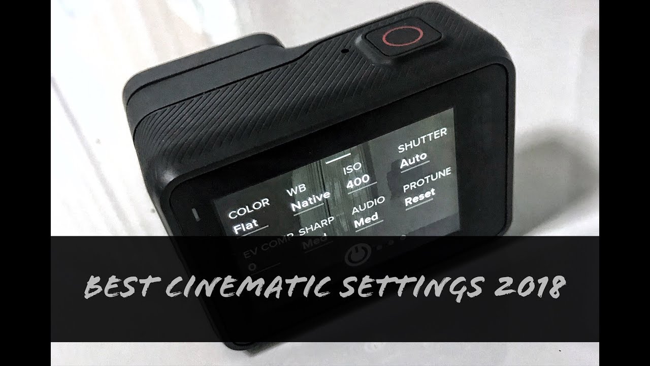 best settings for gopro hero 8