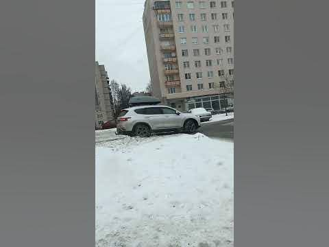 Дата: 09.01.2023, город Санкт-Петербург, улица Одоевского, 27. Езда по ...