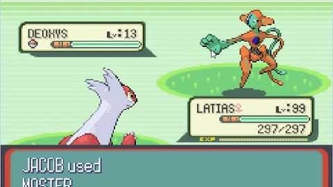 Pokemon Ruby Legendary Pokemon Cheat VBA