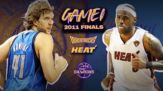 Dallas Mavericks vs Miami Heat | 2011 NBA Finals Game 1: Dirk x Bron Get a 2nd Chance 🏆