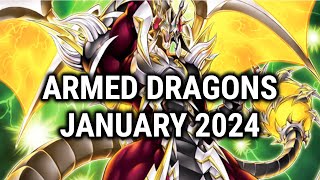 ARMED DRAGON RULER DECK RECIPE + COMBOS! Post January 2024 Ban List | Yu-Gi-Oh! TCG