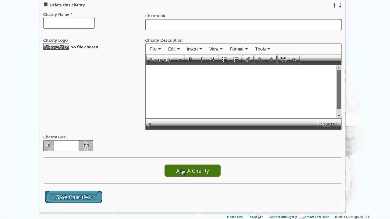 How to Add a Charity YouTube