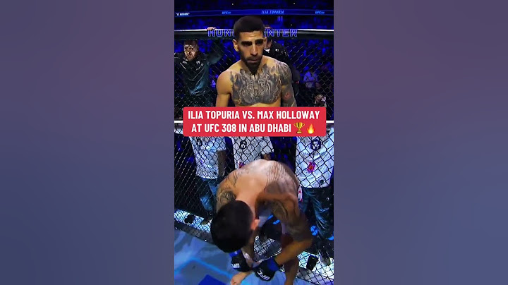 Topuria vs. Holloway set for #UFC308 in Abu Dhabi 🔥