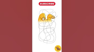 Drawing a Snail from RANDOM LINE 😱 #digitalart #art #shorts #procreate #drawing #snail