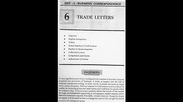 FYBAF | FYBMS | FYBBI | FYBFM SEM-II | BUSINESS COMMUNICATION MANAN PRAKASHAN NOTES | TRADE LETTERS