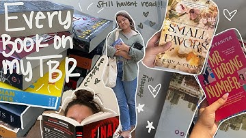 every book I own but haven’t read..yet!! my physical tbr 📚🫶🏻